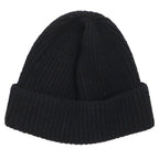 Prada Triangle Plate Wool Cashmere Beanie Hat — view 2