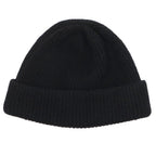 Prada Triangle Plate Wool Cashmere Beanie XL Hat — view 2