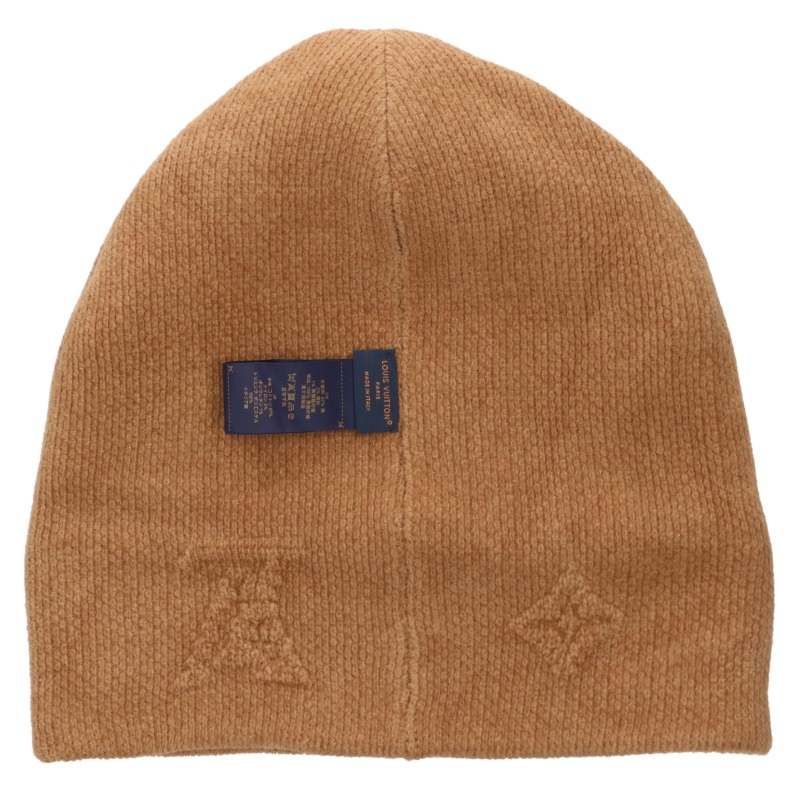 Louis Vuitton LV Crush Monogram Knit Hat — view 3