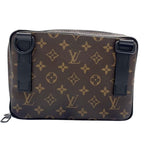 Louis Vuitton Shoulder Bag Utility Front Brown Black Monogram — view 2