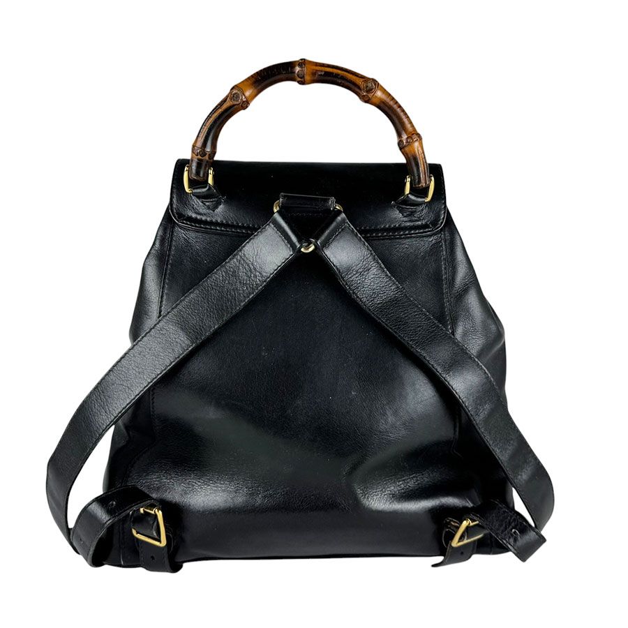 Gucci Backpack Bamboo Black — view 3