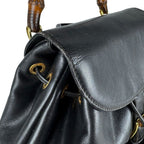 Gucci Backpack Bamboo Black — view 7
