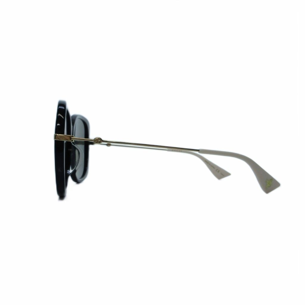 Gucci Sunglasses Butterfly GG Metal Logo Bee Black 59 Eyewear — view 2