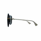 Gucci Sunglasses Butterfly GG Metal Logo Bee Black 59 Eyewear — view 2