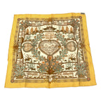 Hermes Carre 45 Decoupages Kirie Scarf — view 2