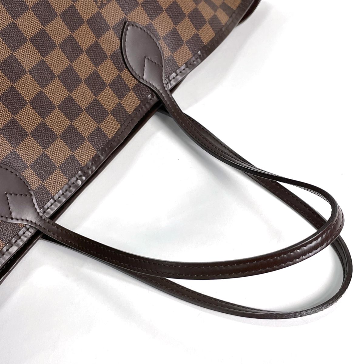 Louis Vuitton Neverfull GM Tote Shoulder Bag Damier Brown — view 8