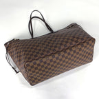 Louis Vuitton Neverfull GM Tote Shoulder Bag Damier Brown — view 2