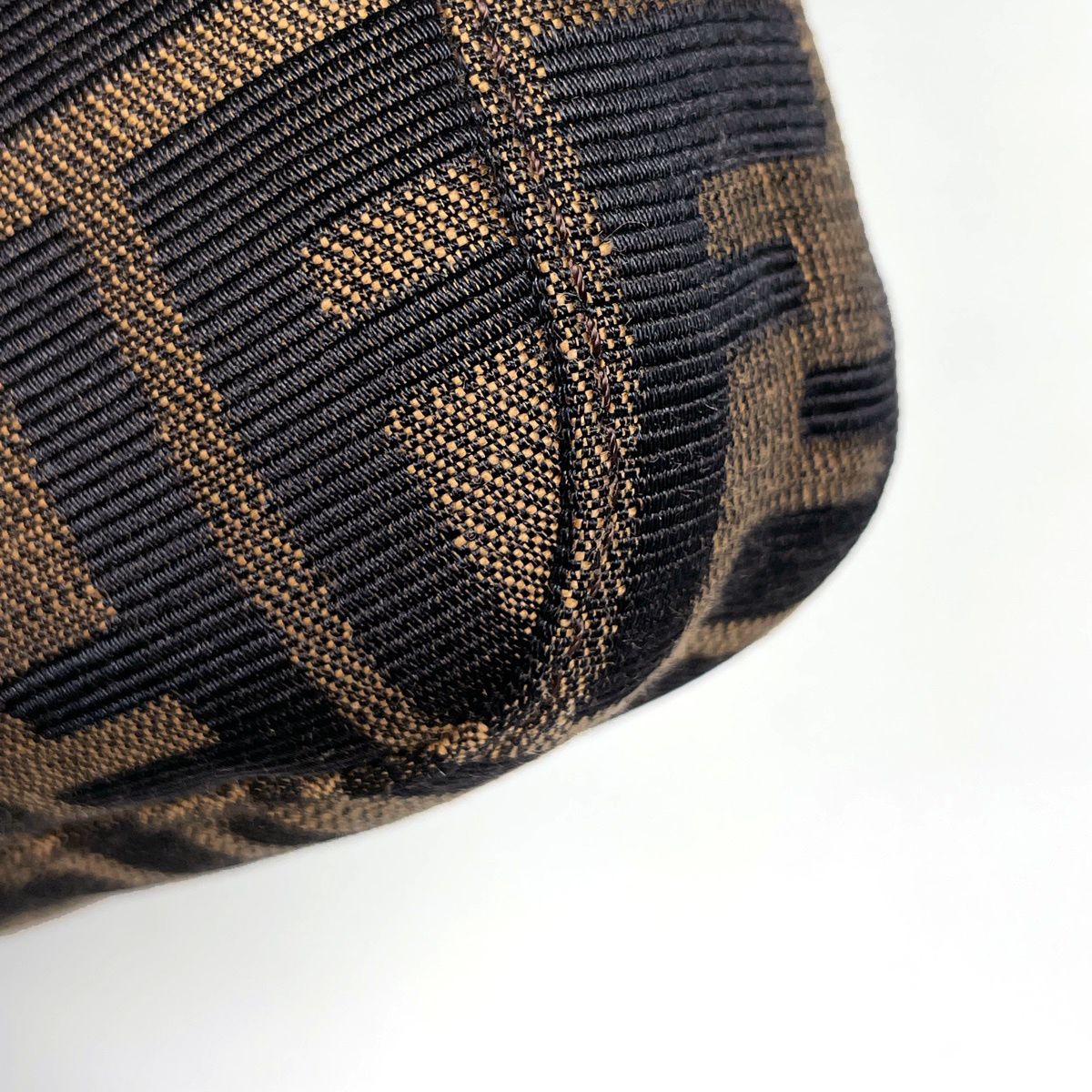 Fendi Shoulder Bag Zucca Pattern Canvas Brown — view 3