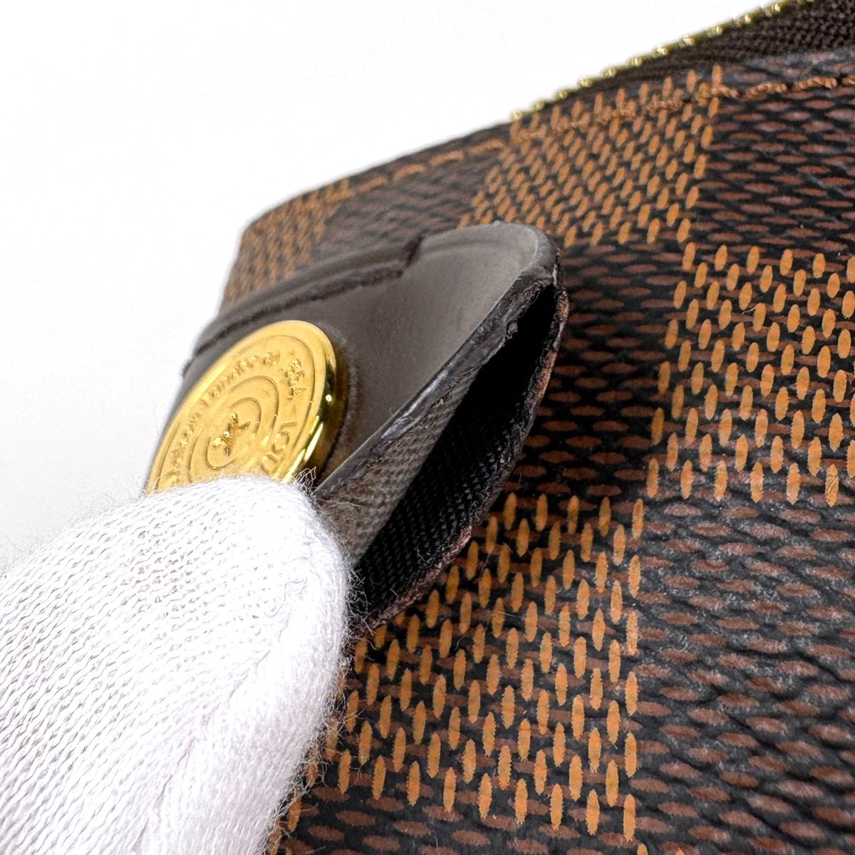 Louis Vuitton Duomo Shoulder Bag Damier Brown — view 4