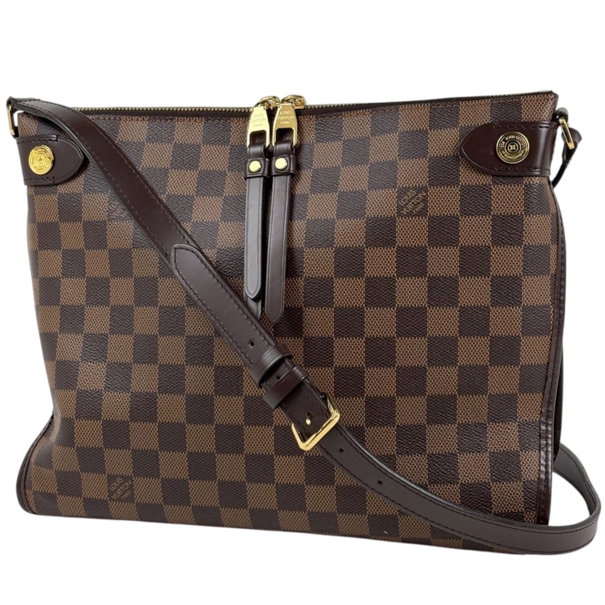 Louis Vuitton Duomo Shoulder Bag Damier Brown