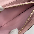 Louis Vuitton Portefeuille Sarah Wallet Damier Brown Rose Ballerine — view 8
