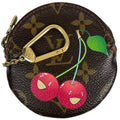Louis Vuitton Porte Monnaie Long Coin Purse Takashi Murakami Monogram Cherry