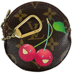 Louis Vuitton Porte Monnaie Long Coin Purse Takashi Murakami Monogram Cherry