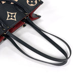 Louis Vuitton On The Go MM Tote Bicolor 2-Way Shoulder Bag Monogram Empreinte — view 6