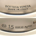 Bottega Veneta Enamel Bolt Ring 15 Pink Color Sterling Silver Bag Booklet — view 4