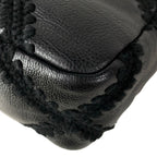 Chanel Shoulder Bag Chanel 19 Black 2-Way Chain Braided Stitch Leather — view 8