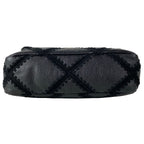 Chanel Shoulder Bag Chanel 19 Black 2-Way Chain Braided Stitch Leather — view 5
