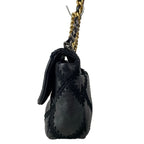 Chanel Shoulder Bag Chanel 19 Black 2-Way Chain Braided Stitch Leather — view 4