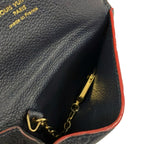 Louis Vuitton Coin Purse Monogram Empreinte Pochette Cles Marine Rouge Leather — view 4