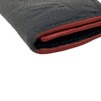 Louis Vuitton Coin Purse Monogram Empreinte Pochette Cles Marine Rouge Leather — view 8