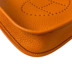 Hermes Shoulder Bag Evelyne TPM Amazon Orange Mini Anne Silver — view 7