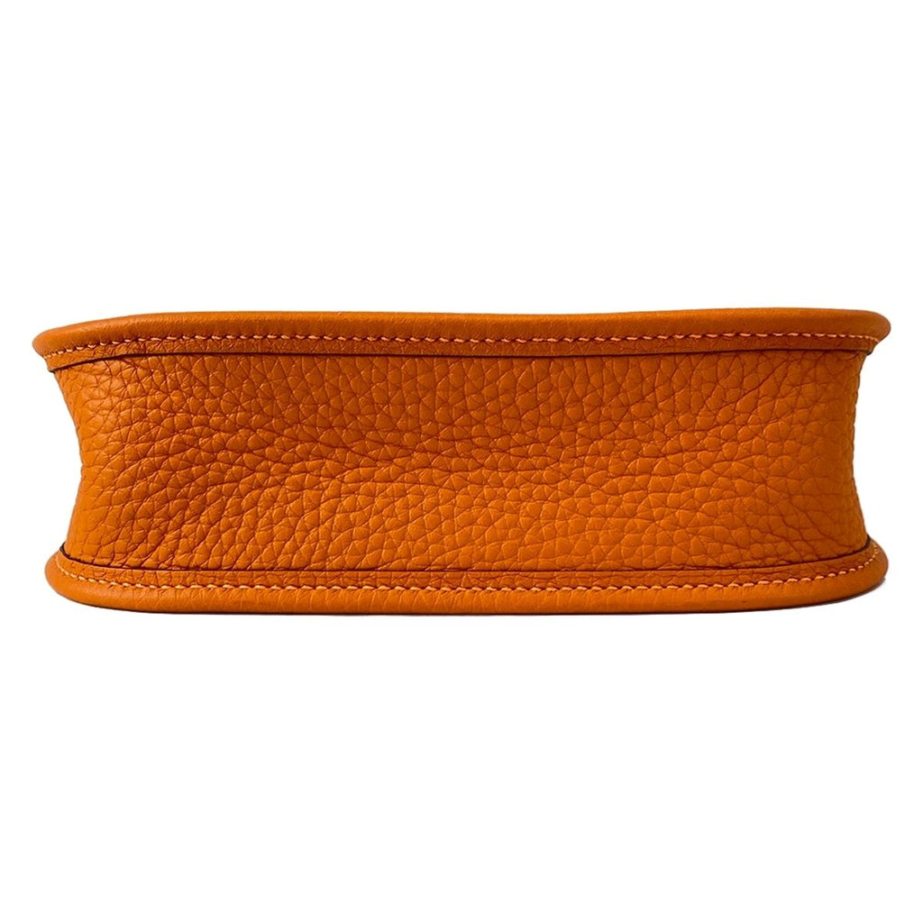 Hermes Shoulder Bag Evelyne TPM Amazon Orange Mini Anne Silver — view 5