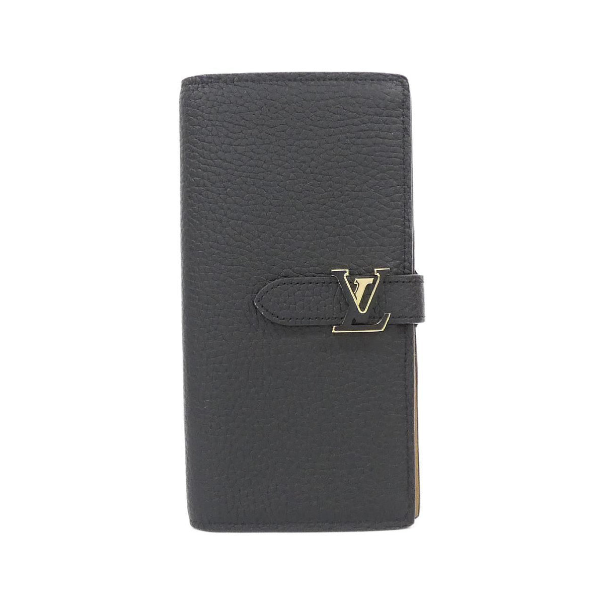 Louis Vuitton Taurillon LV Vertical Wallet