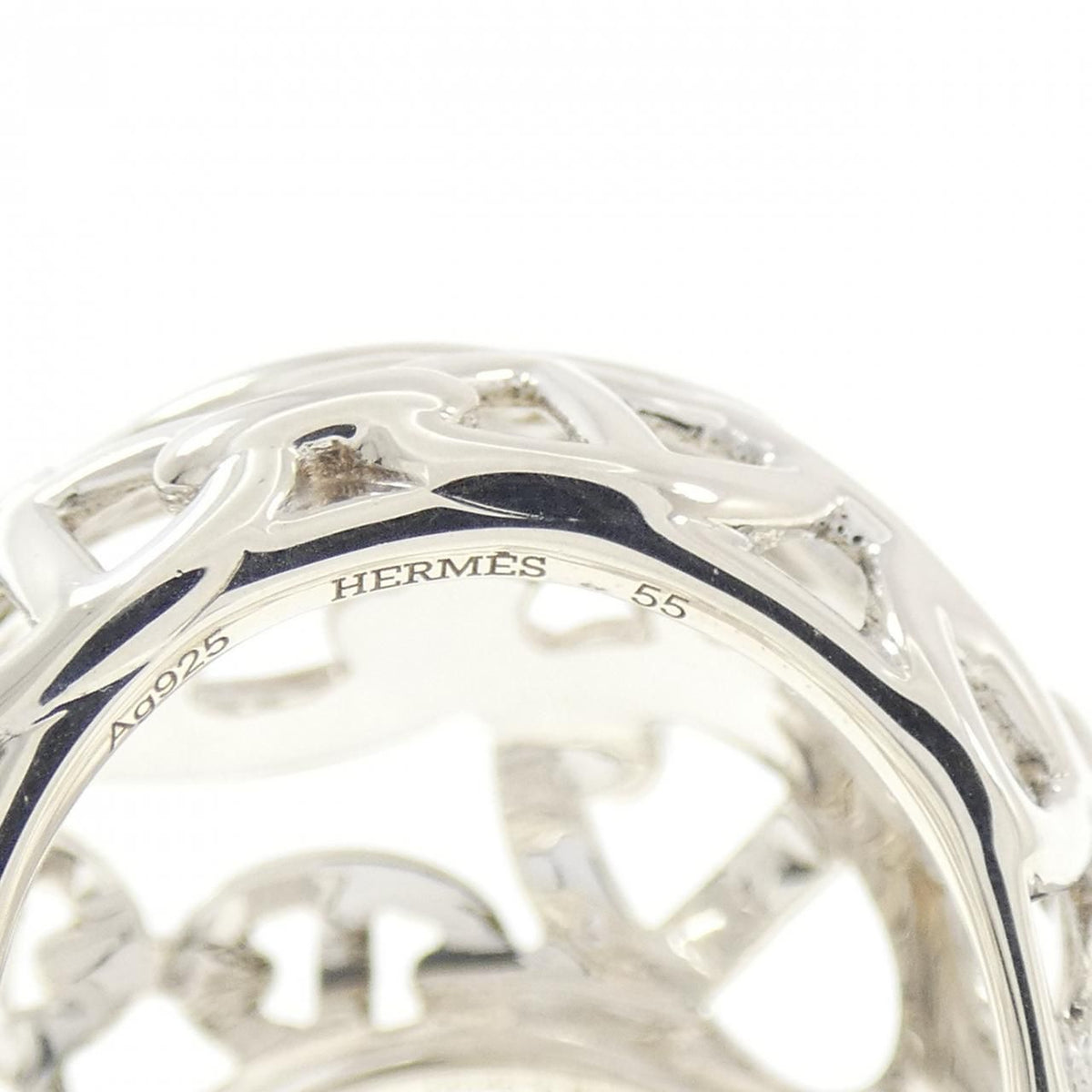 Hermes Chaine D'ancre Enchainee Very Large Ring — view 4