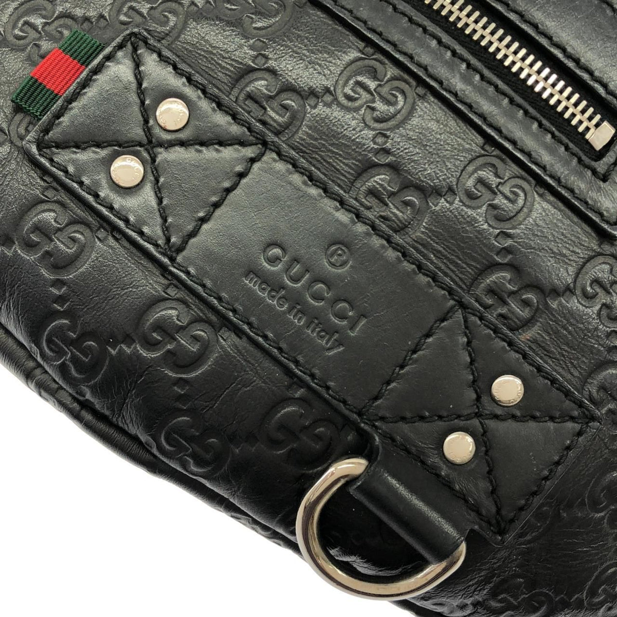 Gucci Waist Bag Belt Bag Black — view 5