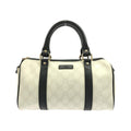 Gucci Boston Bag Travel Bag White