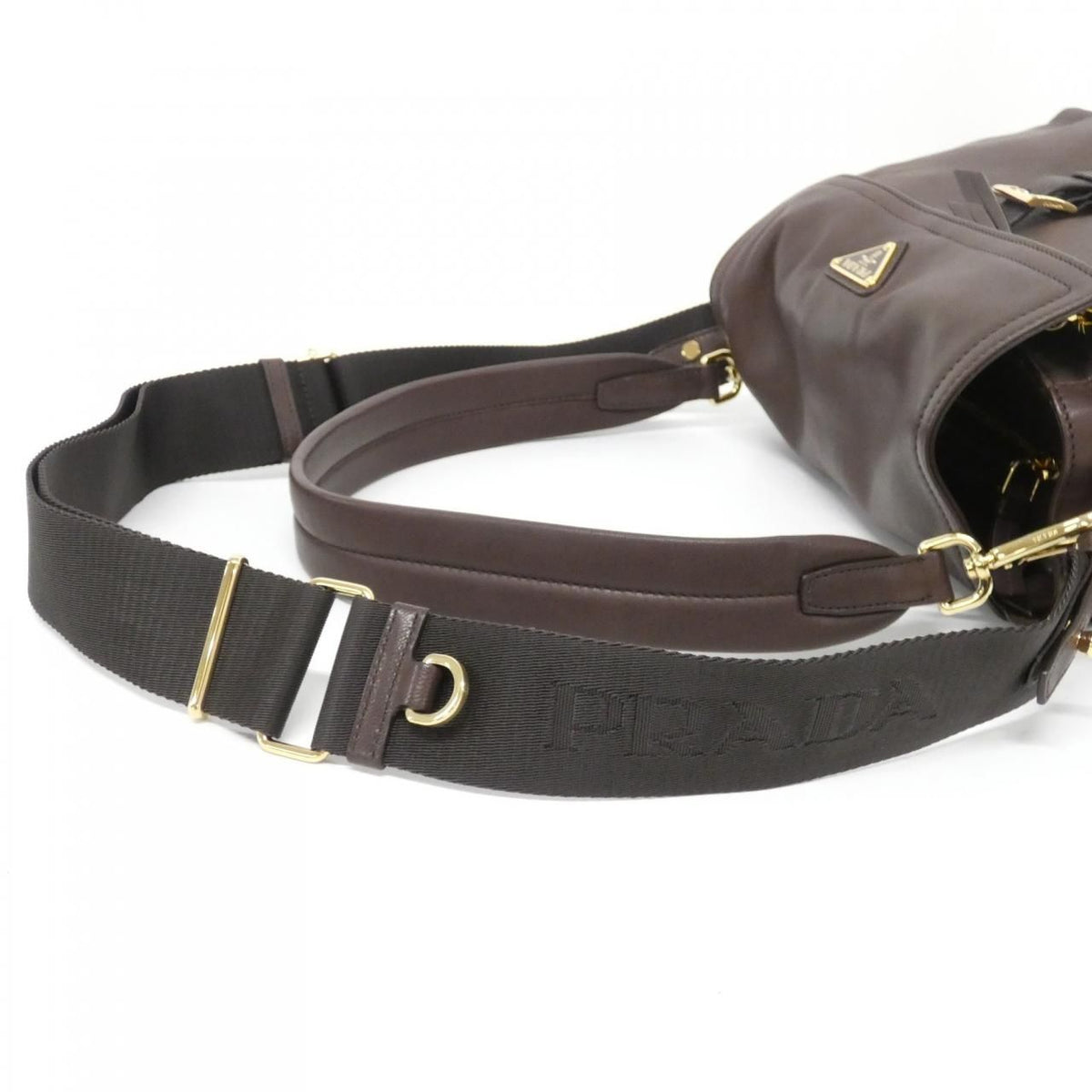 Prada Shoulder Bag Gold — view 5