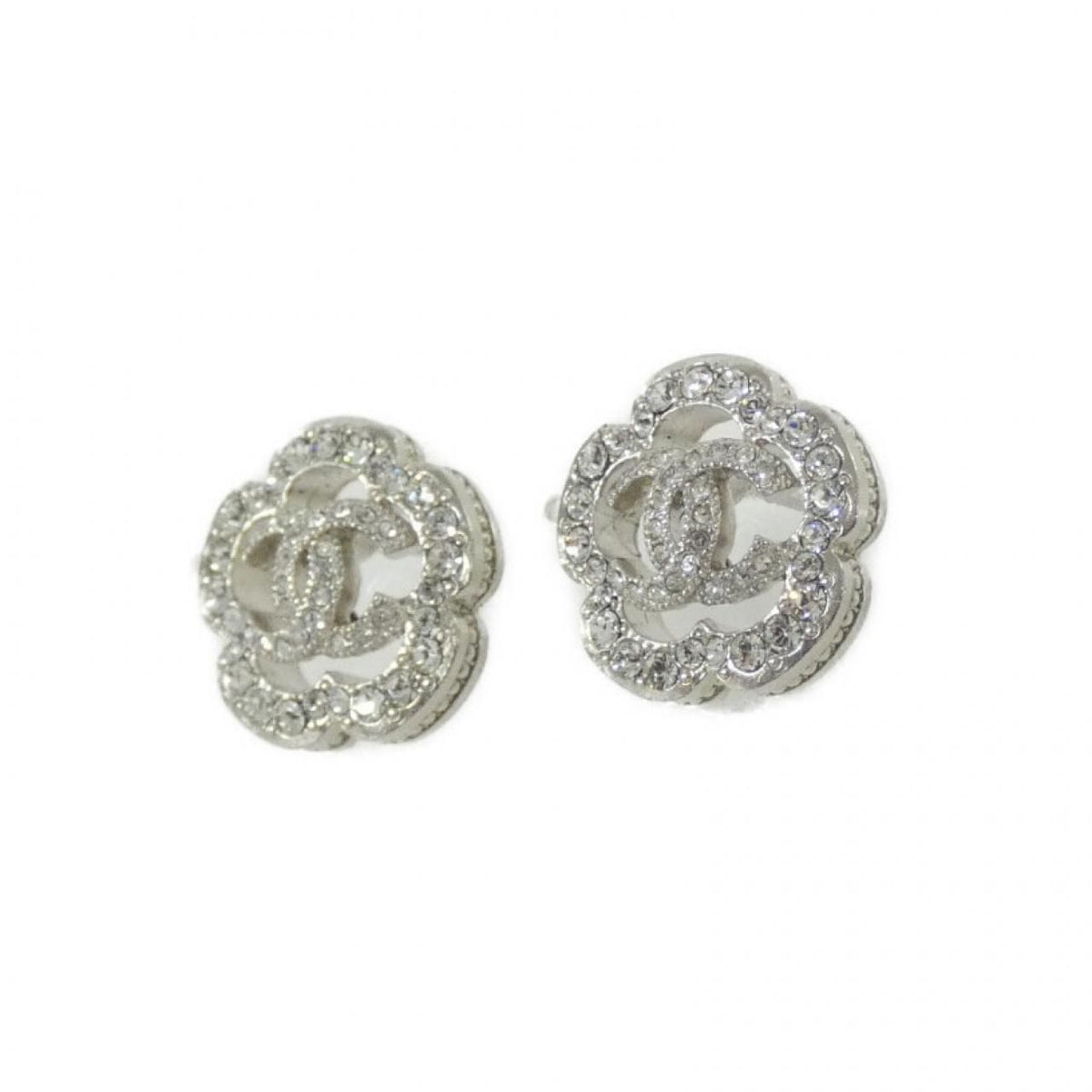 Chanel Earrings Silver — view 2
