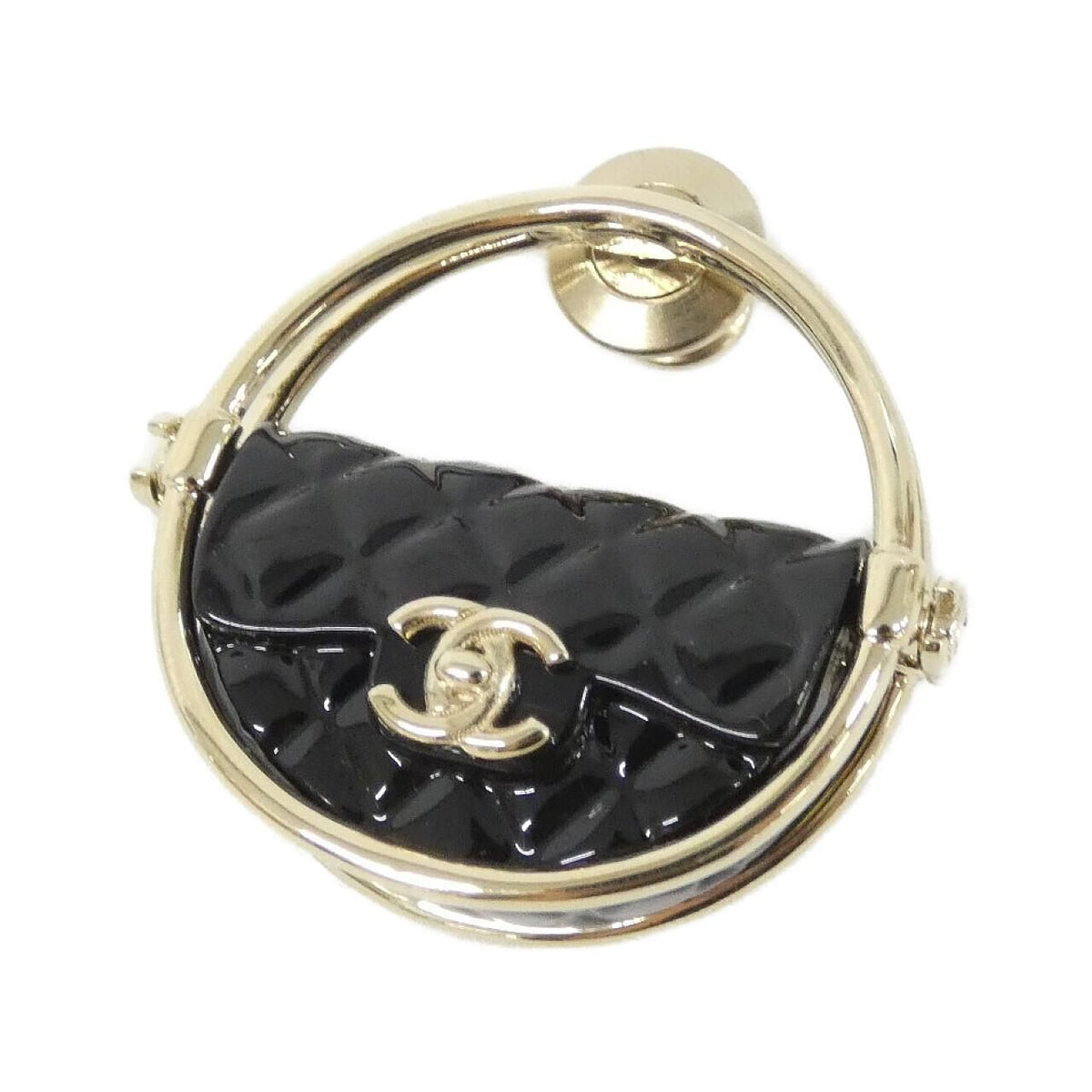 Chanel Pin Brooch Gold