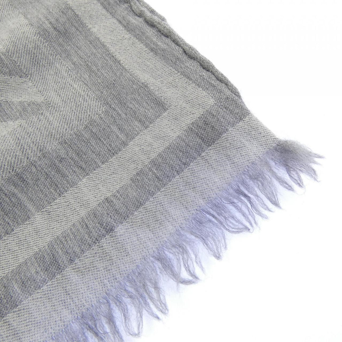 Hermes Stole Scarf Gray — view 2
