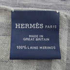 Hermes Stole Scarf Gray — view 3