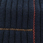 Hermes H Scarf Navy — view 4