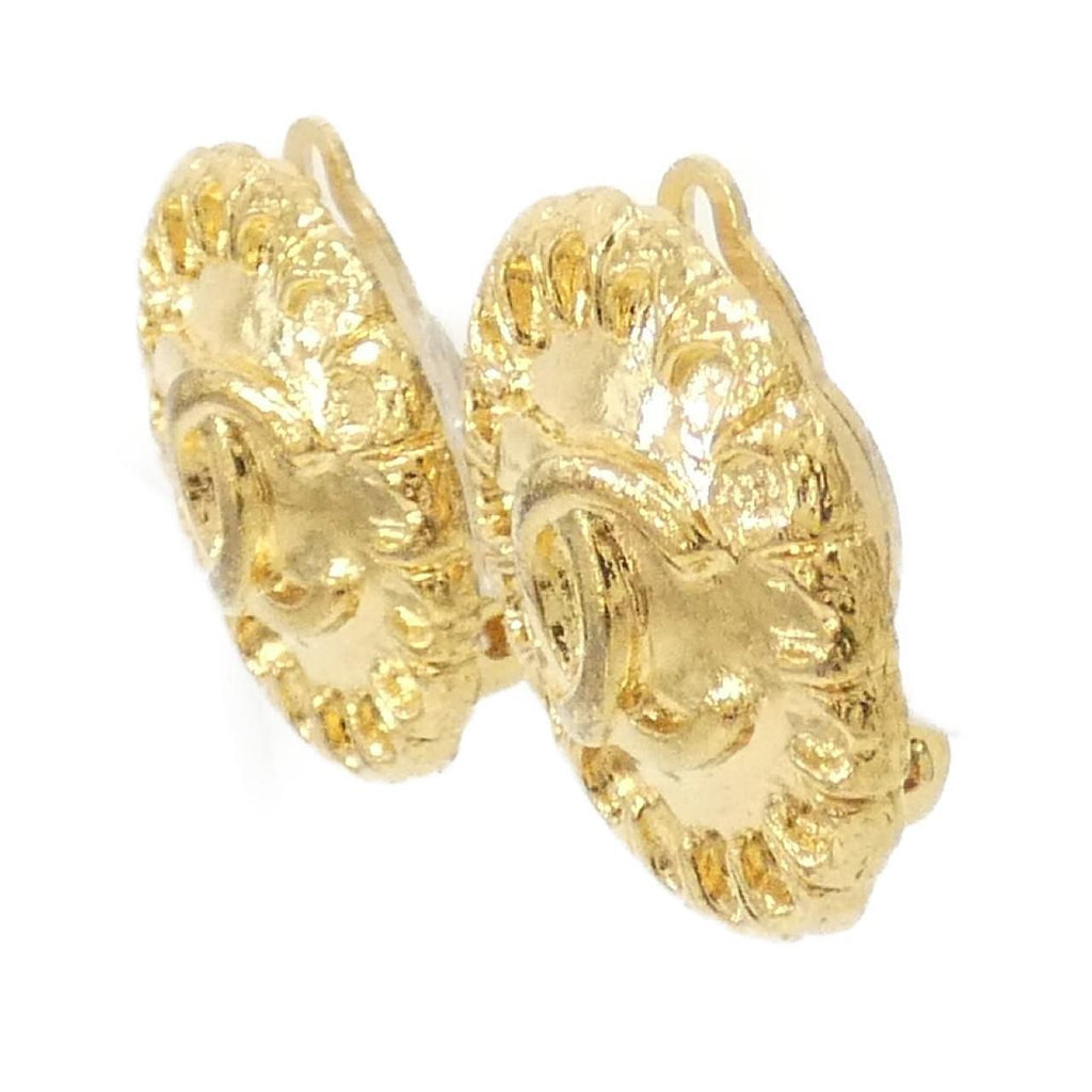 Chanel Vintage Earrings Gold — view 2