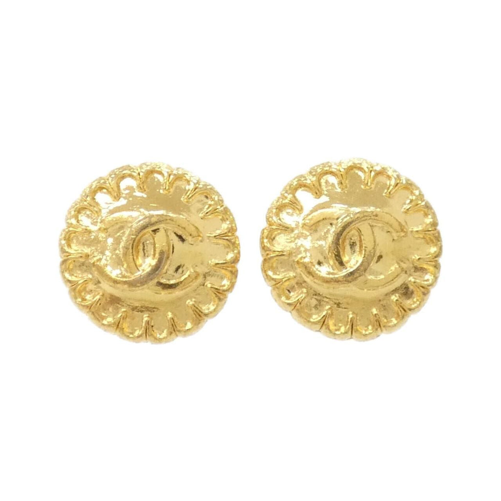 Chanel Vintage Earrings Gold