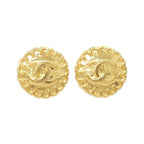 Chanel Vintage Earrings Gold