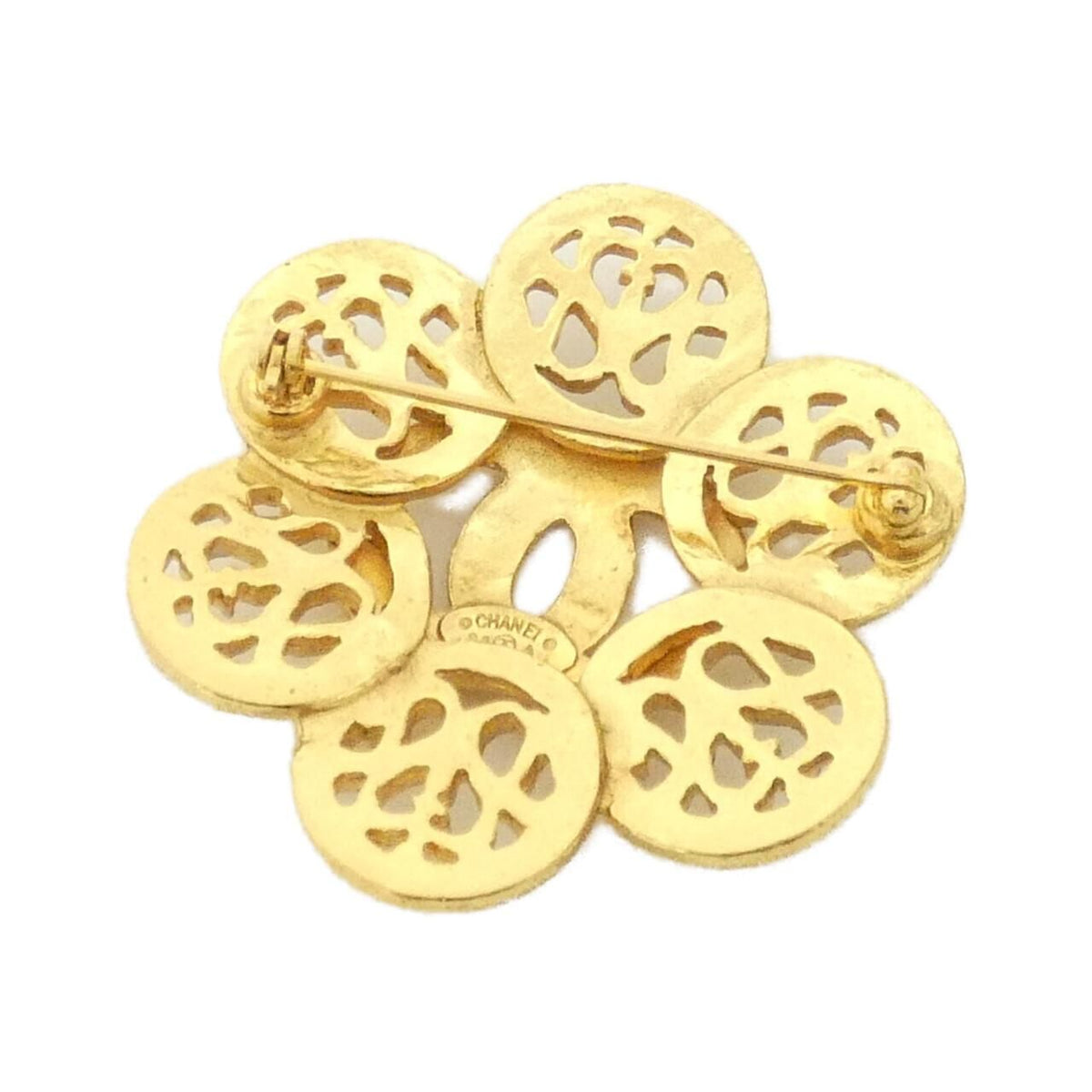 Chanel Vintage Brooch Gold — view 2