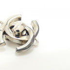 Chanel Vintage Earrings Silver — view 3