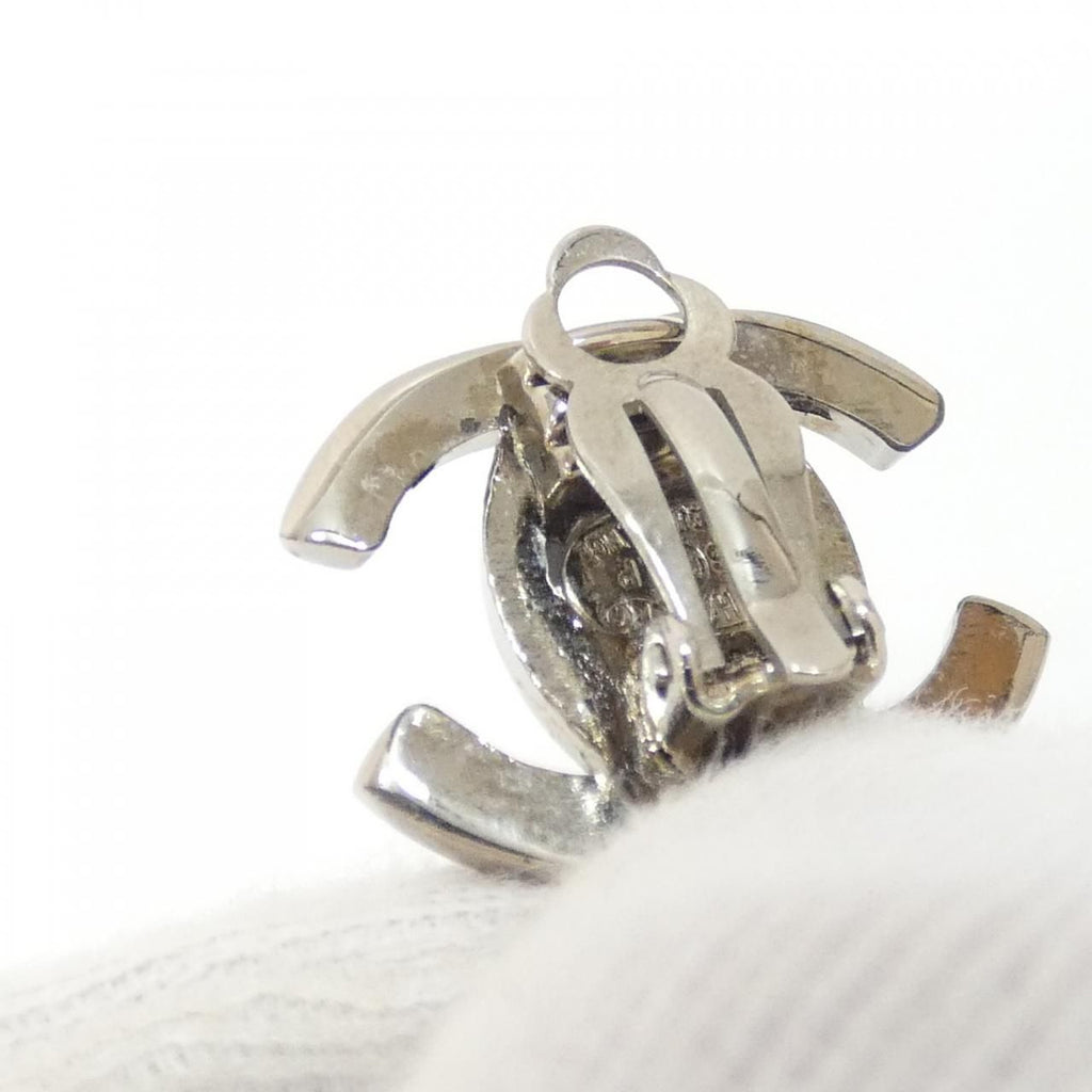 Chanel Vintage Earrings Silver — view 4