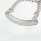 Chanel Necklace Silver — view 3