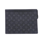 Louis Vuitton Monogram Eclipse Pochette Voyage MM Bag