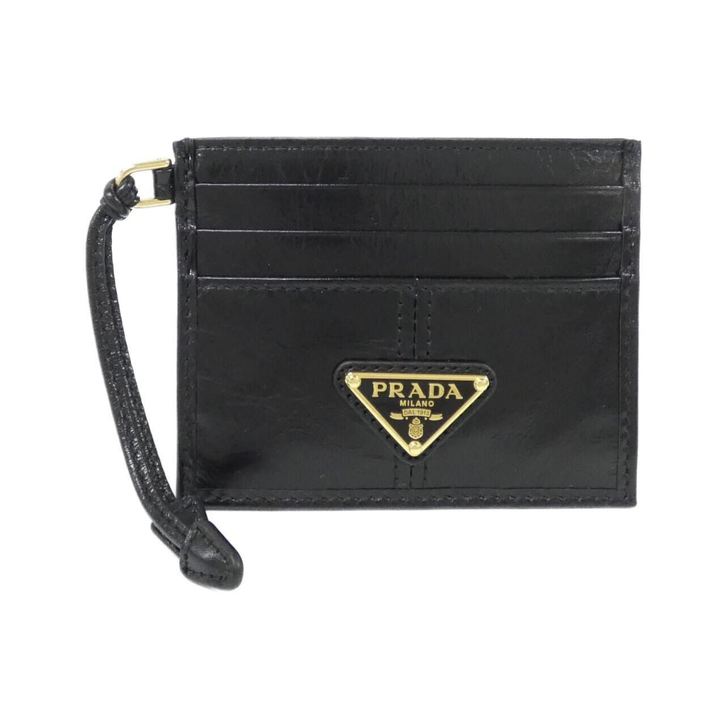 Prada Card Case Gold