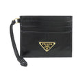 Prada Card Case Gold