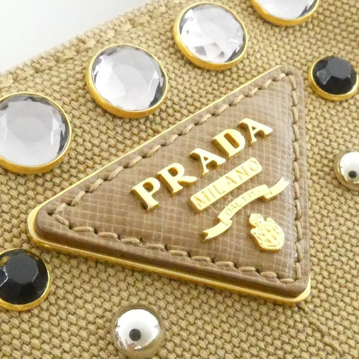 Prada Bag Handbag Gold — view 7