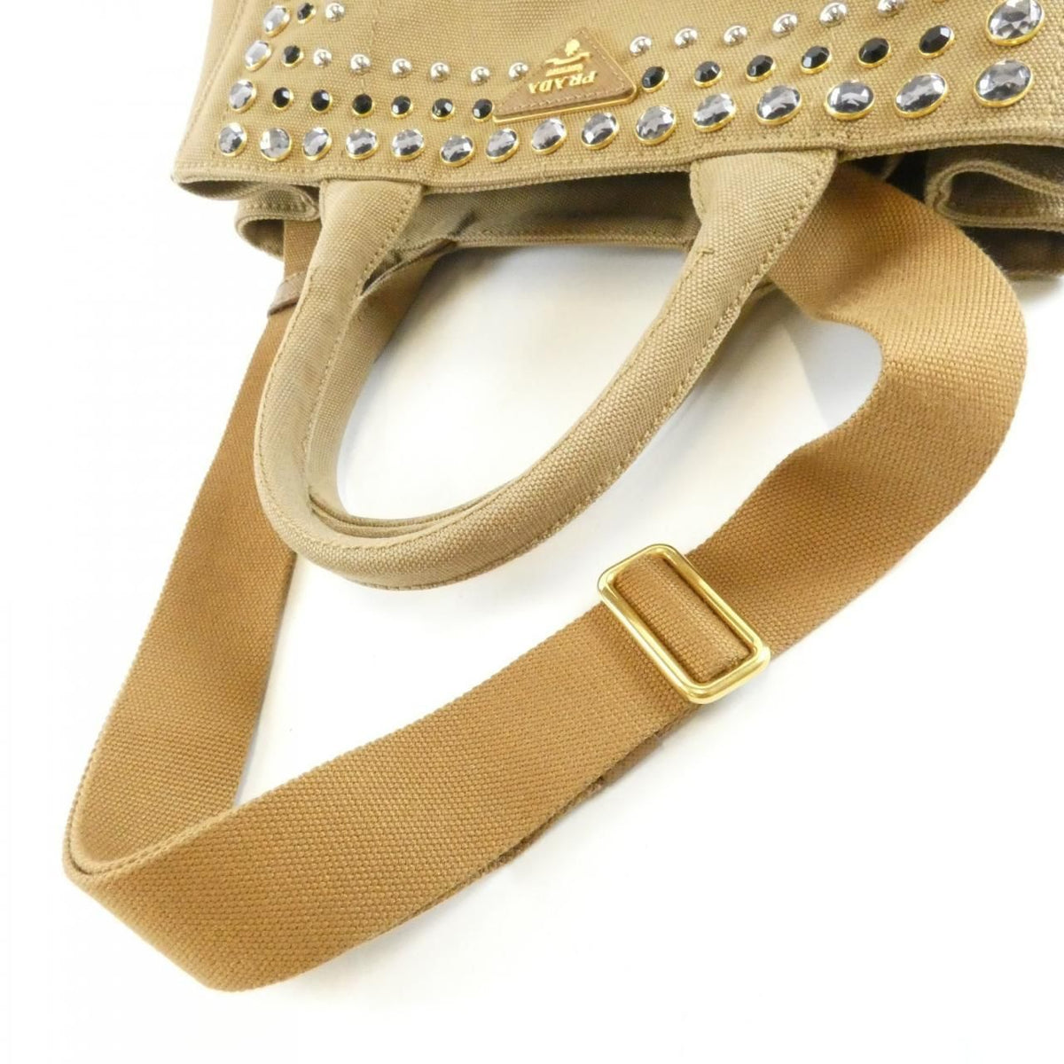 Prada Bag Handbag Gold — view 8