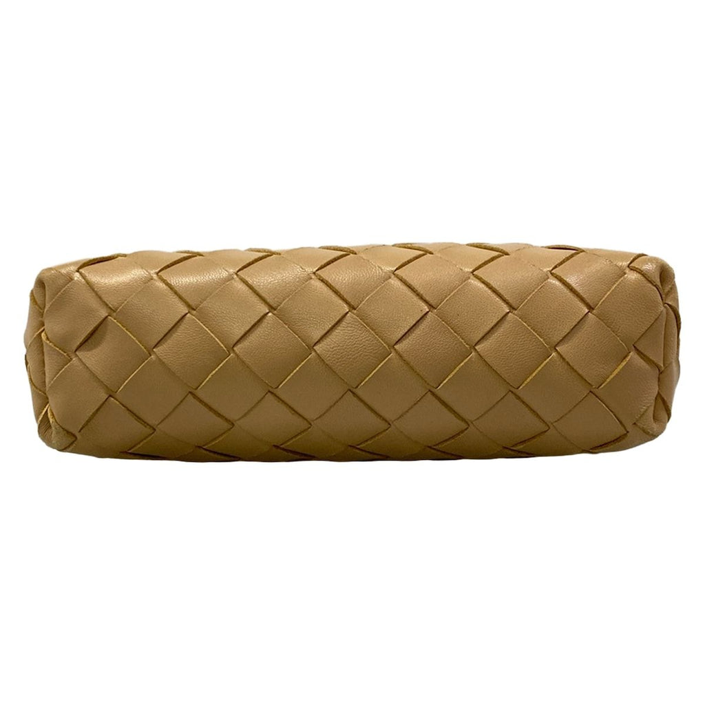 Bottega Veneta Shoulder Bag Intrecciato Beige Leather — view 5