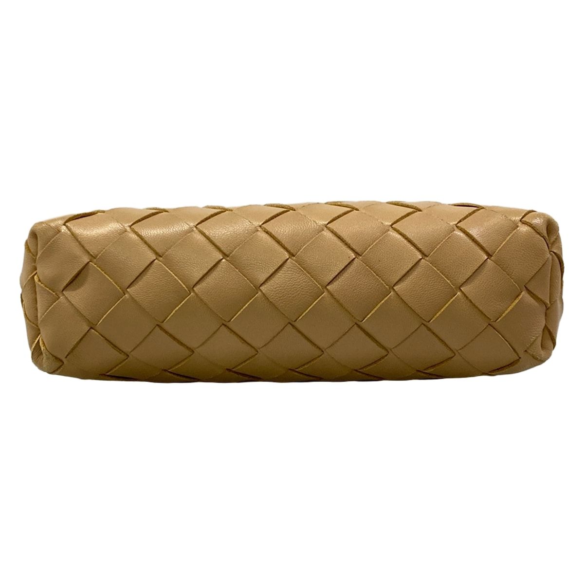 Bottega Veneta Shoulder Bag Intrecciato Beige Leather — view 5